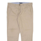 TOMMY HILFIGER Mens Trousers Beige Regular Straight W36 L28