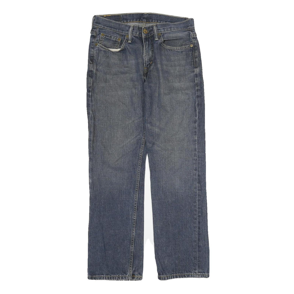 LEVI'S Mens Jeans Blue Regular Straight Denim Medium W30 L30 Classic Cotton Zip