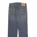 LEVI'S Mens Jeans Blue Regular Straight Denim Medium W30 L30 Classic Cotton Zip