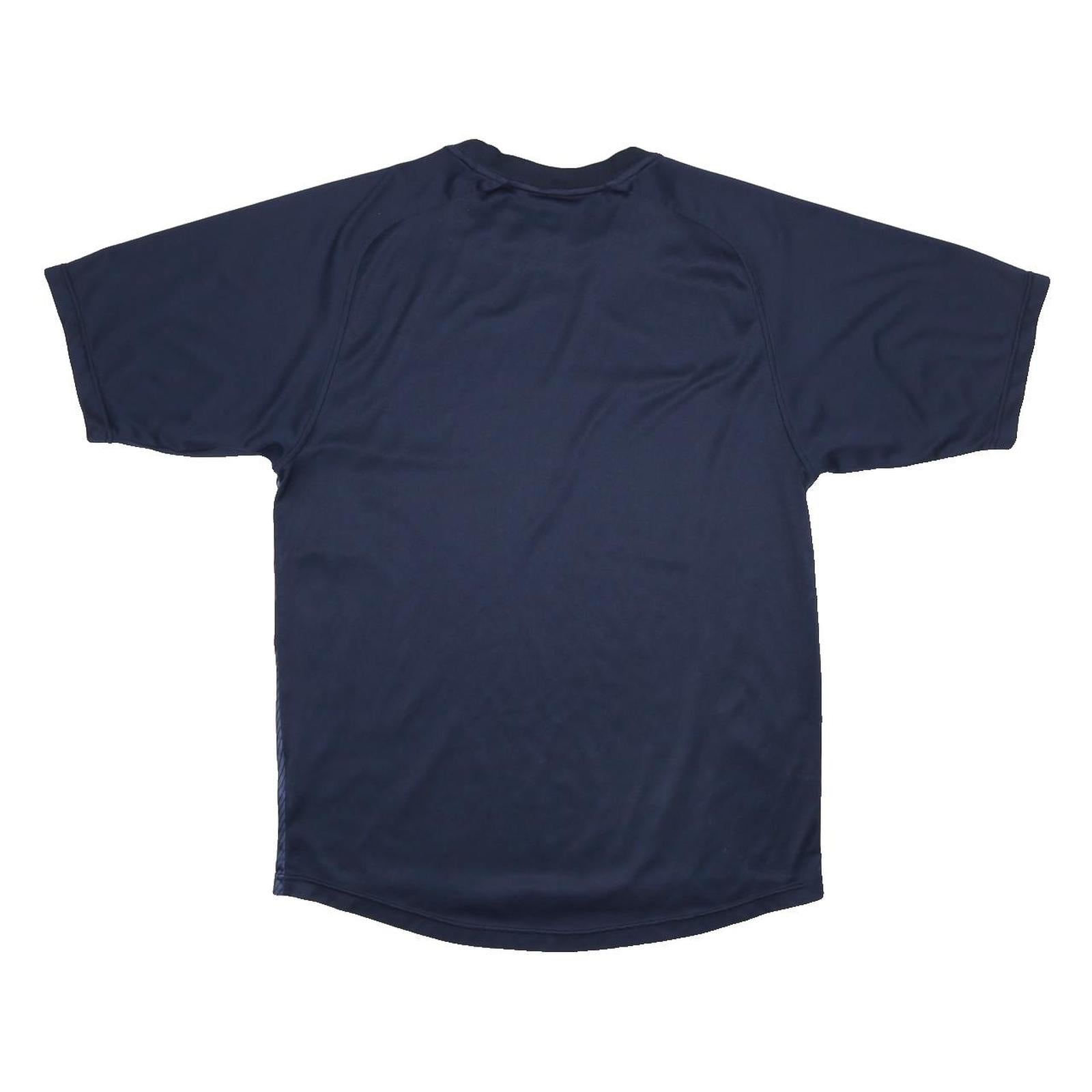 NIKE Total 90 00s Mens Blue Graphic T-Shirt M Short Sleeve Crew Neck Sports
