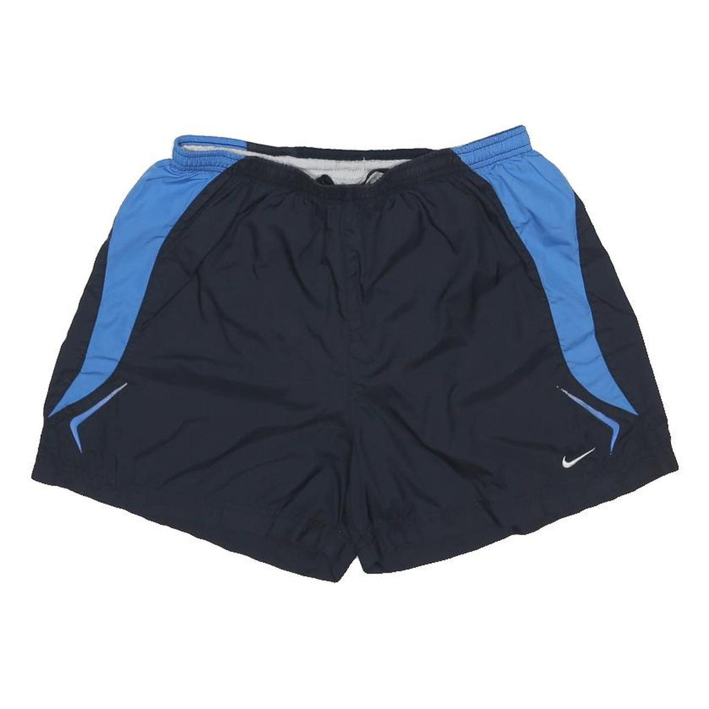 NIKE Mens Shorts Blue & Navy Sports Casual M W28 Lightweight Athletic