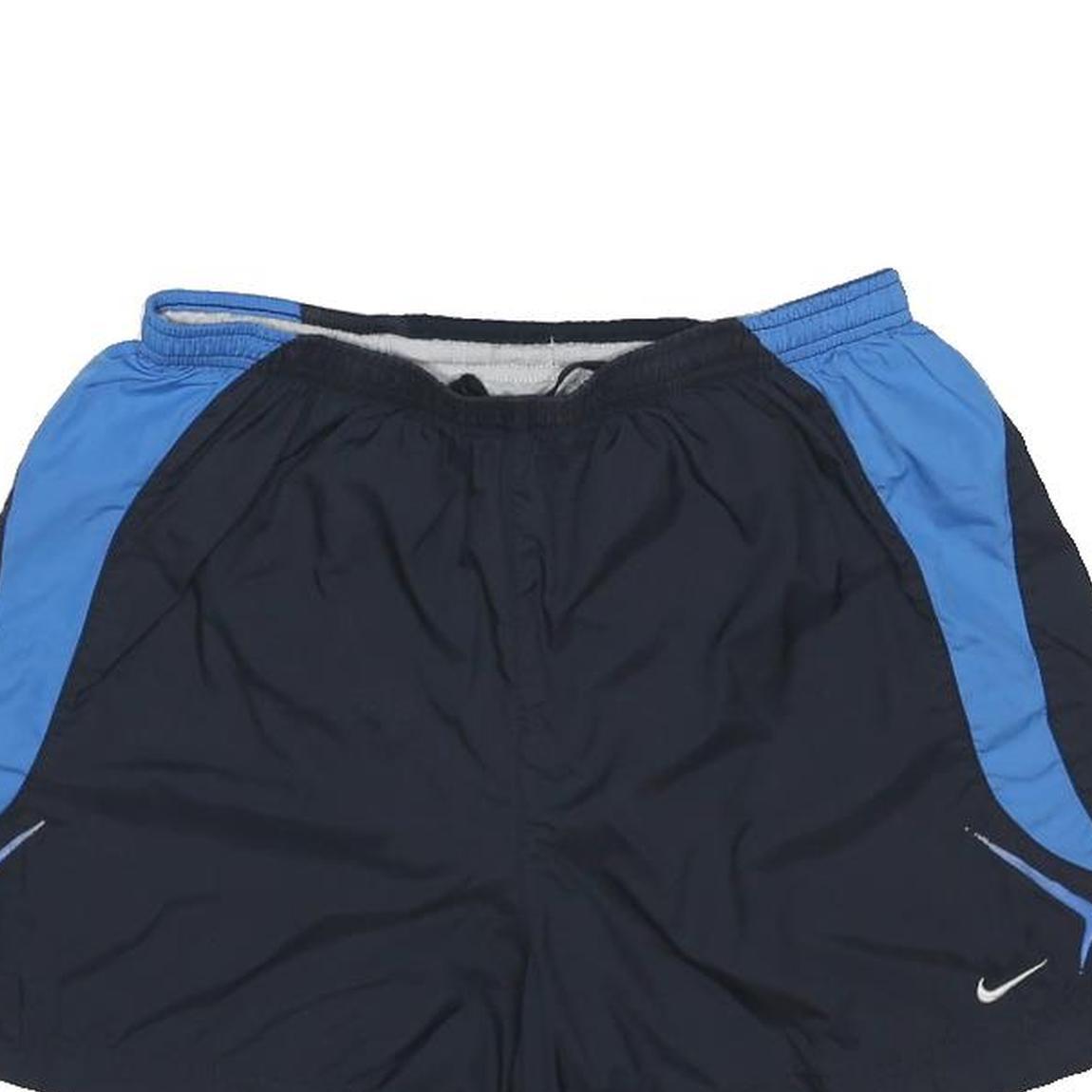 NIKE Mens Shorts Blue & Navy Sports Casual M W28 Lightweight Athletic