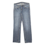 CARHARTT Womens Jeans Blue Slim Straight Denim Light W26 L29 Workwear