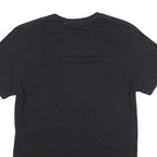 RUSSELL ATHLETIC Mens Black Clarksville Basketball Graphic T-Shirt M Short