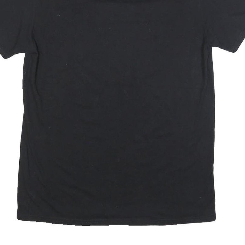 RUSSELL ATHLETIC Mens Black Clarksville Basketball Graphic T-Shirt M Short