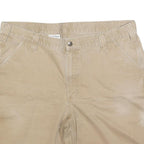 CARHARTT Mens Shorts Beige Casual Regular XL W40 Workwear Utility Cotton