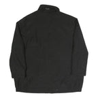 BUGATTI Mens Black Classic Jacket XL Polyester Blend Zip Plain Lightweight
