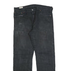 LEVI'S 501 Big E Mens Regular Jeans Black Denim W36 L32 Classic Button Fly