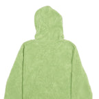 LL BEAN Womens Green Hoodie M Lightweight Full Zip Soft Fleece