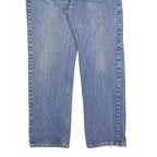 CARHARTT Mens Regular Blue Denim Jeans W36 L32 Zip Closure Classic Fit