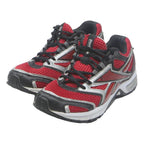 REEBOK Womens Running Trainers Red Black Synthetic UK 4.5 Lightweight Comfort