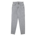 KARL KANI Mens Slim Grey Denim Jeans W26 L33 Casual Stylish Cotton Zip