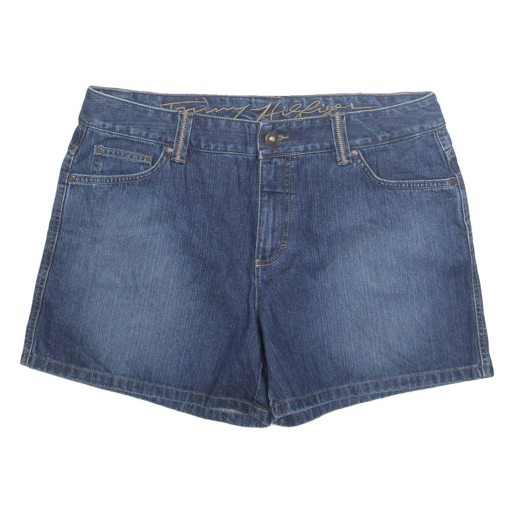 TOMMY HILFIGER Womens Denim Shorts Blue L W35