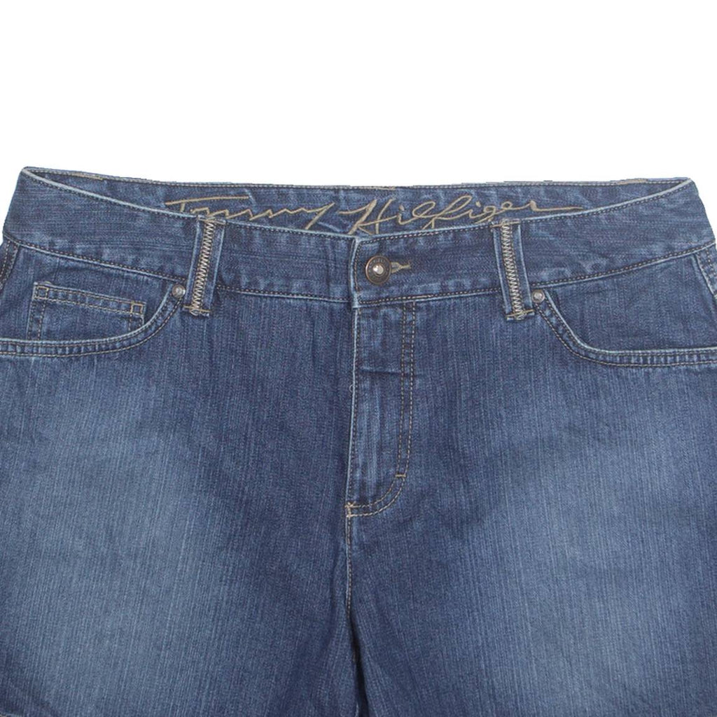 TOMMY HILFIGER Womens Denim Shorts Blue L W35