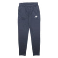NEW BALANCE Mens Joggers Navy Blue Slim Tapered M W28 L29 Polyester Sportswear