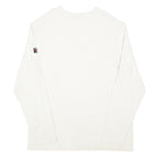 RALPH LAUREN POLO JEANS COMPANY Mens White Plain V Neck Basic Knit Jumper XL