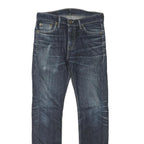 LEVI'S 510 Mens Jeans Blue Regular Skinny Denim Medium W30 L32 Zip Cotton Blend