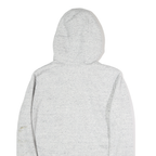 CARHARTT Mens Grey Hoodie Jacket S Cotton Plain Casual Zip Pockets