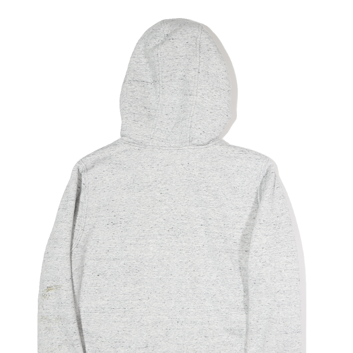 CARHARTT Mens Grey Hoodie Jacket S Cotton Plain Casual Zip Pockets