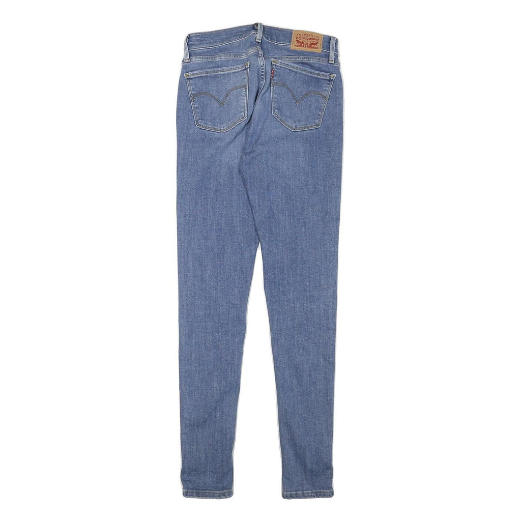 LEVI'S Womens Jeans Blue Slim Skinny Denim Medium W24 L29 Classic Zip Cotton