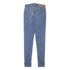 LEVI'S Womens Jeans Blue Slim Skinny Denim Medium W24 L29 Classic Zip Cotton