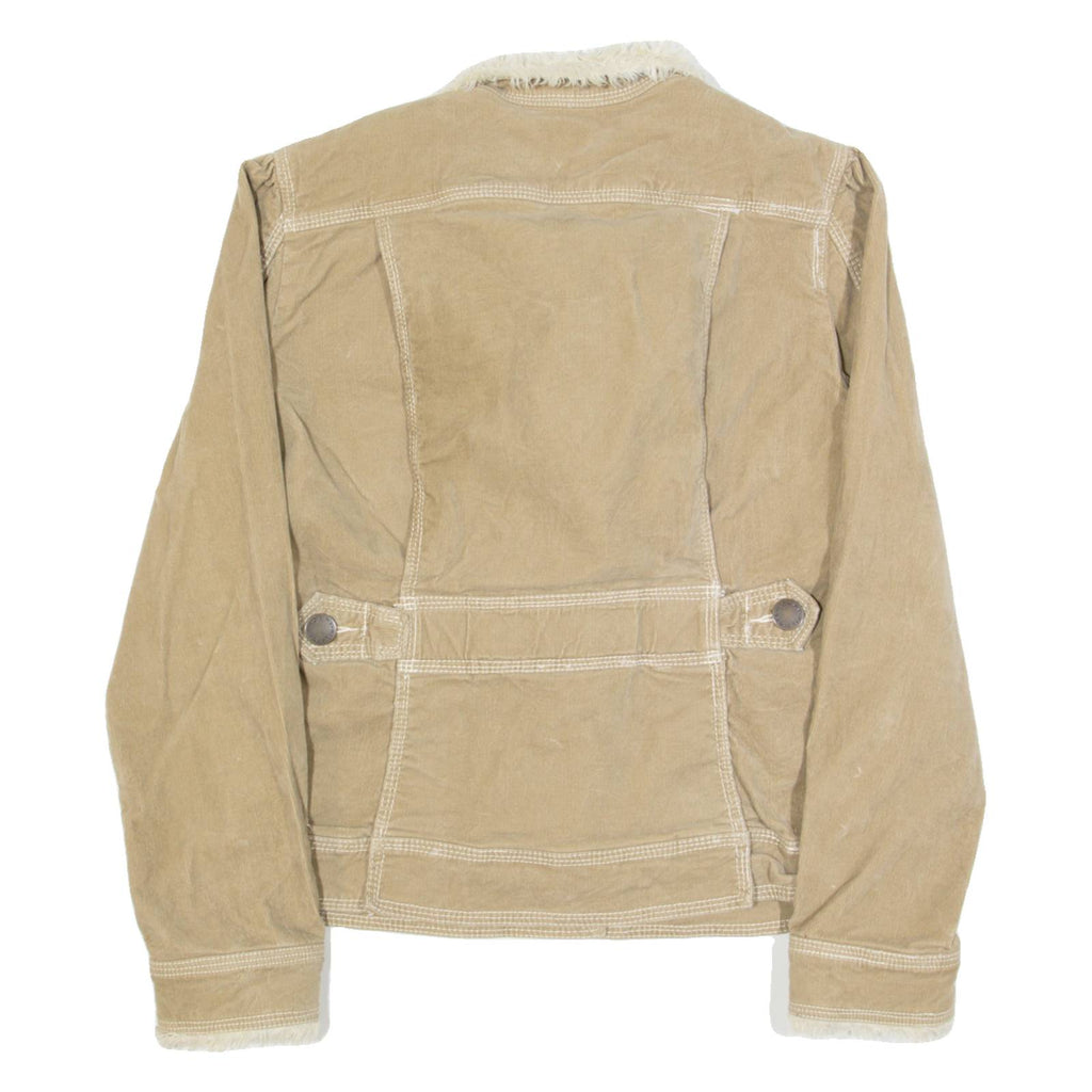 TOMMY HILFIGER Womens Corduroy Jacket Brown S