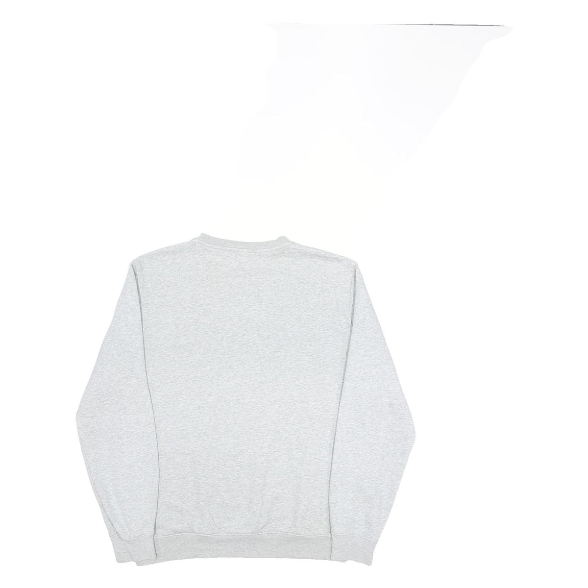 CHAMPION Mens Grey Crew Neck L Sweatshirt Cotton Blend Casual Sportswear