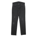 LEVI'S 511 Slim Mens Jeans Black Slim Skinny Denim Medium W30 L32 Zip