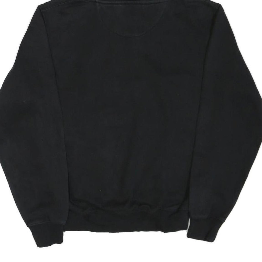 HARD ROCK CAFE Mens Black Hoodie M Sacramento Printed Cotton Blend Pullover