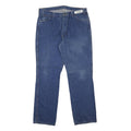 DICKIES Mens Blue Regular Fit Straight Leg Denim Jeans W36 L34 Classic Zip