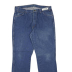 DICKIES Mens Blue Regular Fit Straight Leg Denim Jeans W36 L34 Classic Zip