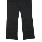 DICKIES Womens Cotton Blend Black Regular Fit Straight Trousers W29 L29