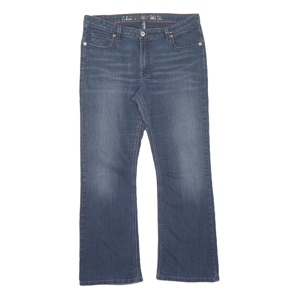 DICKIES Mens Regular Fit Blue Denim Jeans W36 L30 Zip Pocket Detail