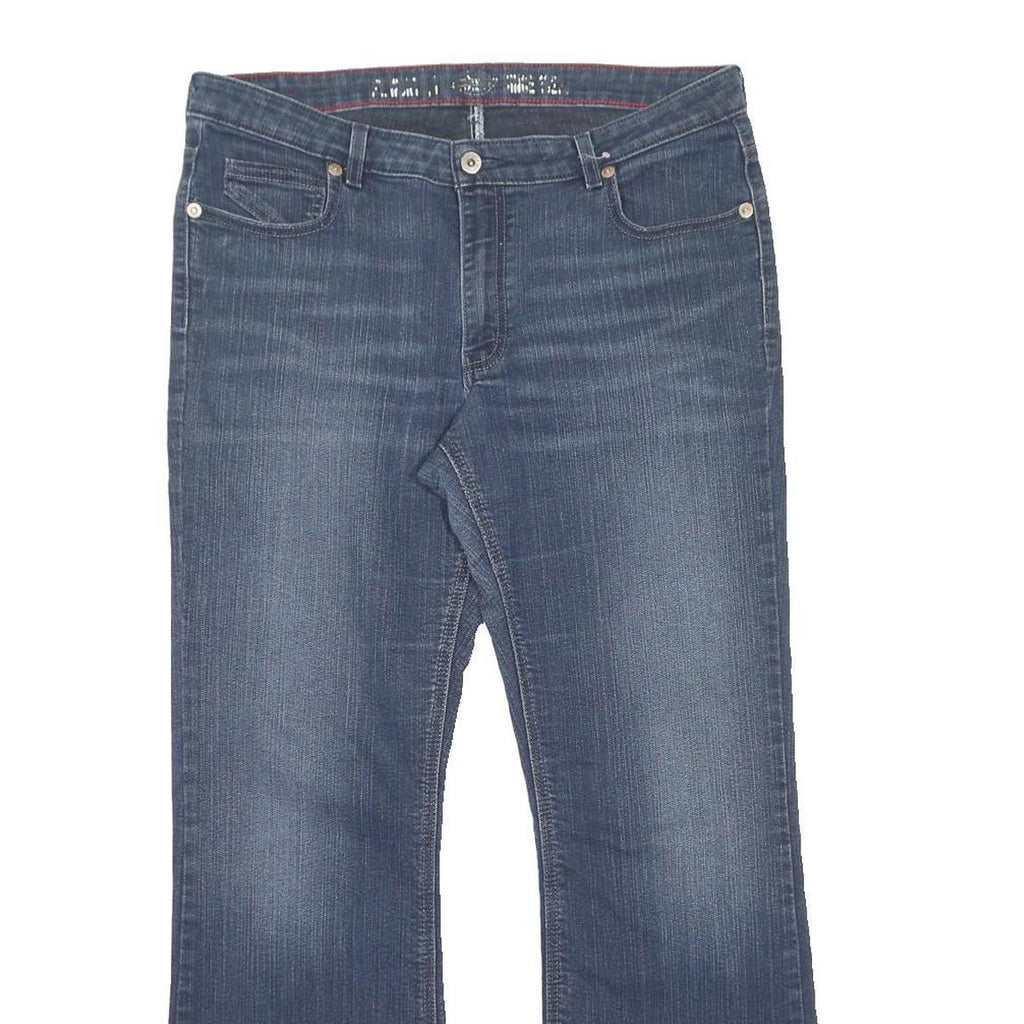 DICKIES Mens Regular Fit Blue Denim Jeans W36 L30 Zip Pocket Detail