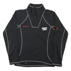 MAMMUT Womens Black Polyester Blend Pullover XS Outdoor Hiking Sweatshirt