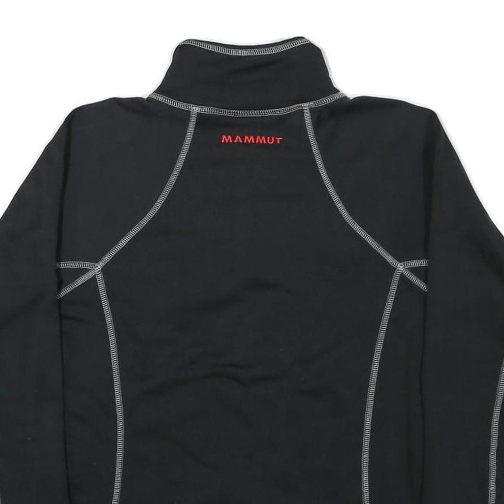 MAMMUT Womens Black Polyester Blend Pullover XS Outdoor Hiking Sweatshirt