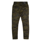 POOL JEANS Camouflage Womens Trousers Green Regular Straight W30 L28