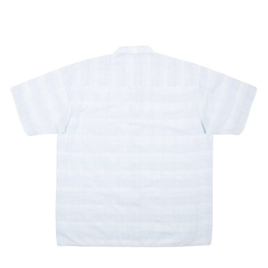 Mens Shirt Blue Check L