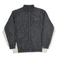 NIKE Mens Black & Cream Zip Nylon Jacket XL Lightweight Sportswear Outerwear