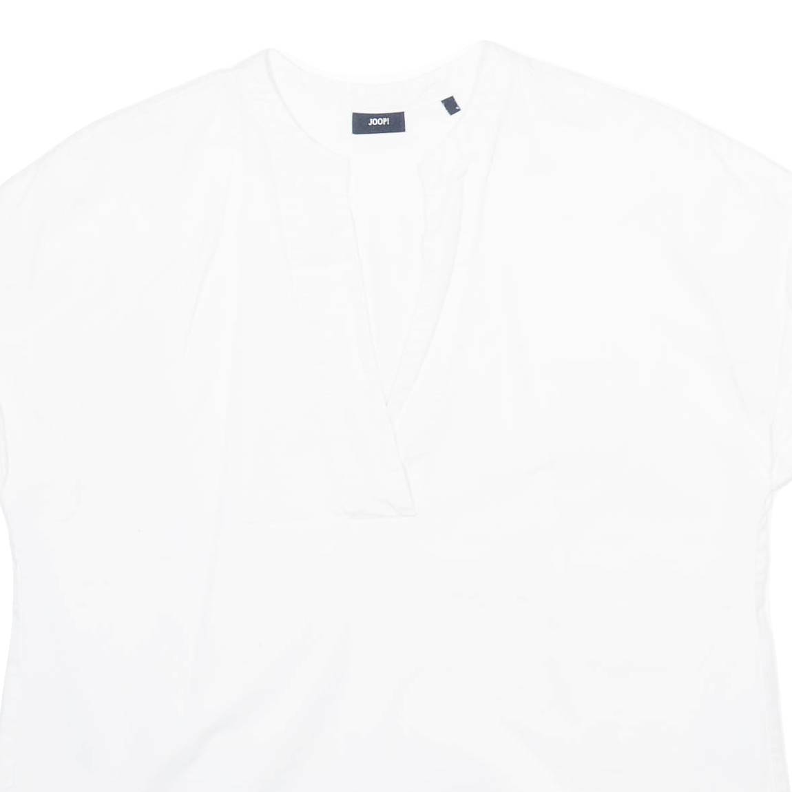 JOOP Womens Blouse White V-Neck M