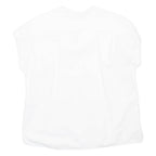 JOOP Womens Blouse White V-Neck M