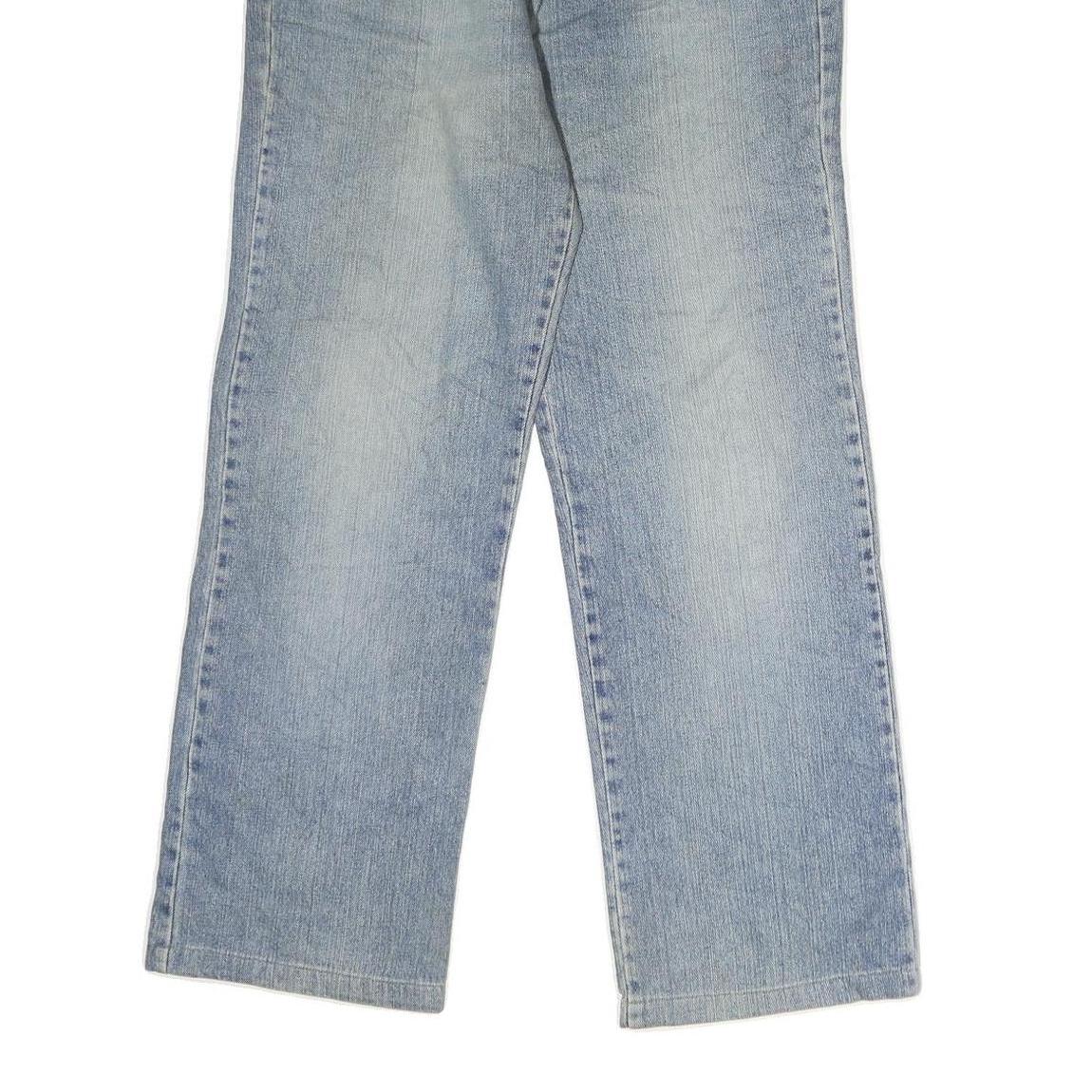 TEX JEANS Mens Regular Fit Blue Denim Jeans W32 L29 Classic Cotton Zip