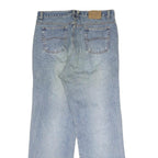 TEX JEANS Mens Regular Fit Blue Denim Jeans W32 L29 Classic Cotton Zip