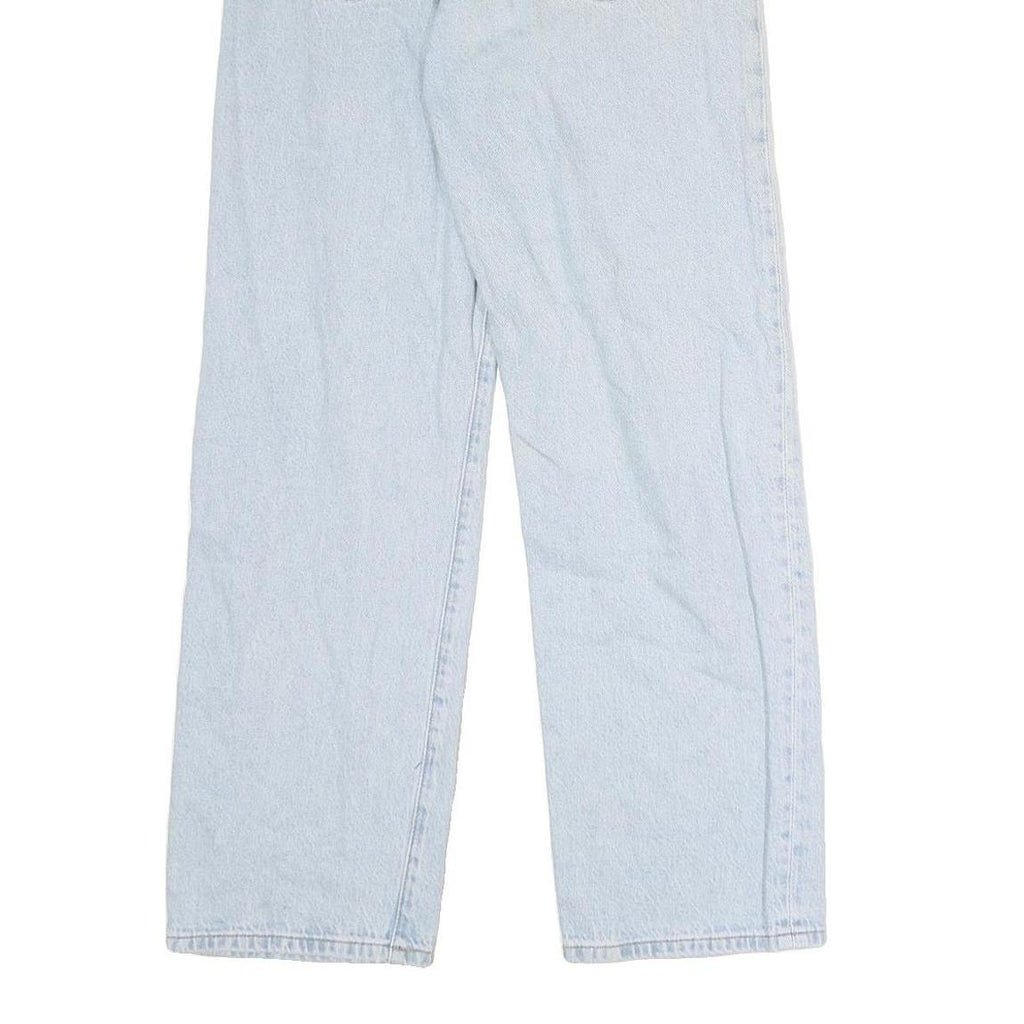 LEVI'S Womens Jeans Blue Regular Straight Denim Light W26 L27 Classic Button Fly
