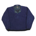 SUN ICE Mens Blue Plain Pullover Jumper Crew Neck Basic Knit L Polyester