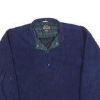 SUN ICE Mens Blue Plain Pullover Jumper Crew Neck Basic Knit L Polyester