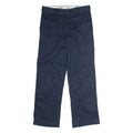DICKIES 874 Flex Workwear Mens Twill Trousers Blue Classic Straight W32 L30