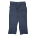 DICKIES Workwear Mens Trousers Blue Loose Straight W38 L29