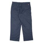 DICKIES Workwear Mens Trousers Blue Loose Straight W38 L29