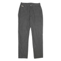 MARELLA Womens Classic Grey Viscose Blend Trousers W30 L32 Zip Pockets